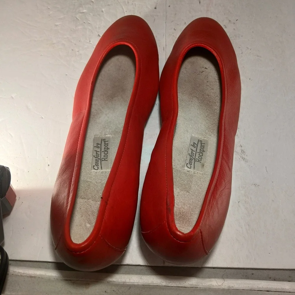 Rockport leather wedge